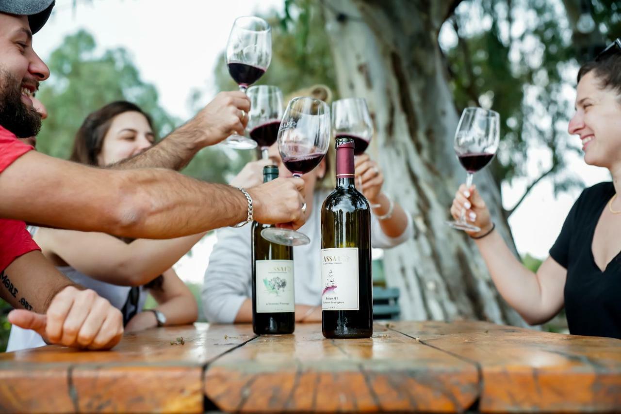 Assaf Boutique Winery & Cabins Kidmat Tsvi Ngoại thất bức ảnh